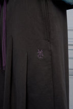 UNLIMITED MOTE Multi-Pleated Drawstring Raw-Hem Shorts