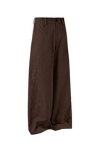 KREATE Totem Embroidered Oversized Straight-Leg Pants