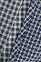 RELABEL Gingham Draped Drawstring Oversized Cargo