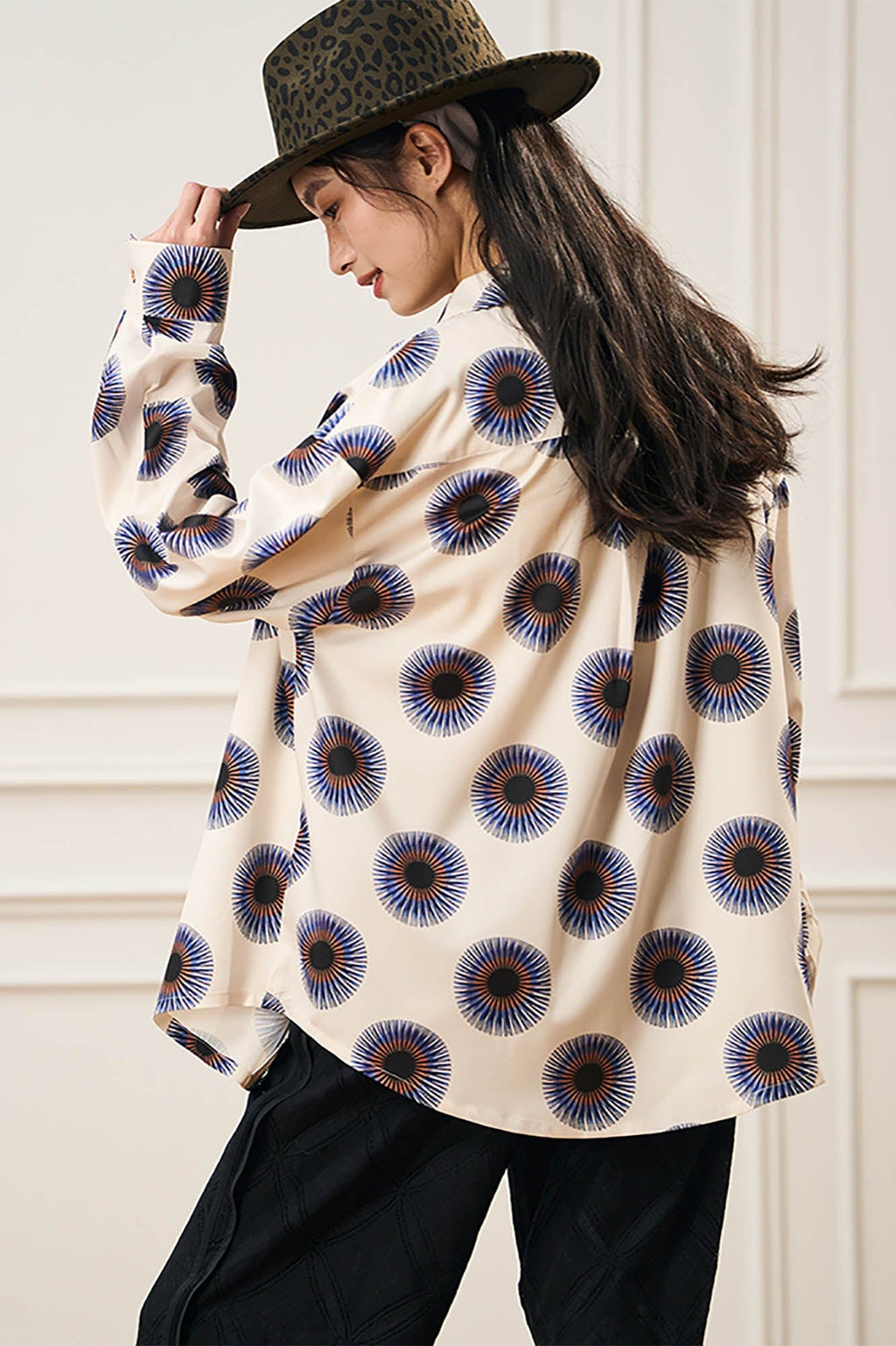 EPIC POETRY Radial Eye Cuban Half Shirt & Shirt