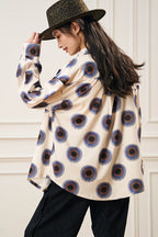 EPIC POETRY Radial Eye Cuban Half Shirt & Shirt