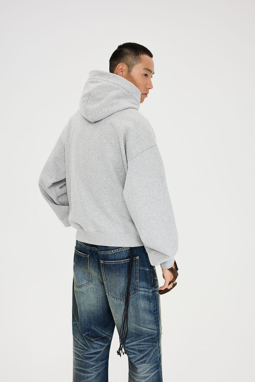 CATSSTAC Totem-Trimmed Kangaroo Pocket Hoodie