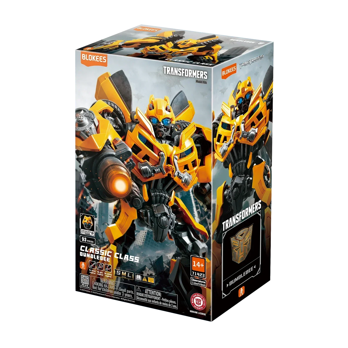 Blokees Transformers Classic Class #23 Bumblebee (Transformers Dark of the Moon) Model Kit