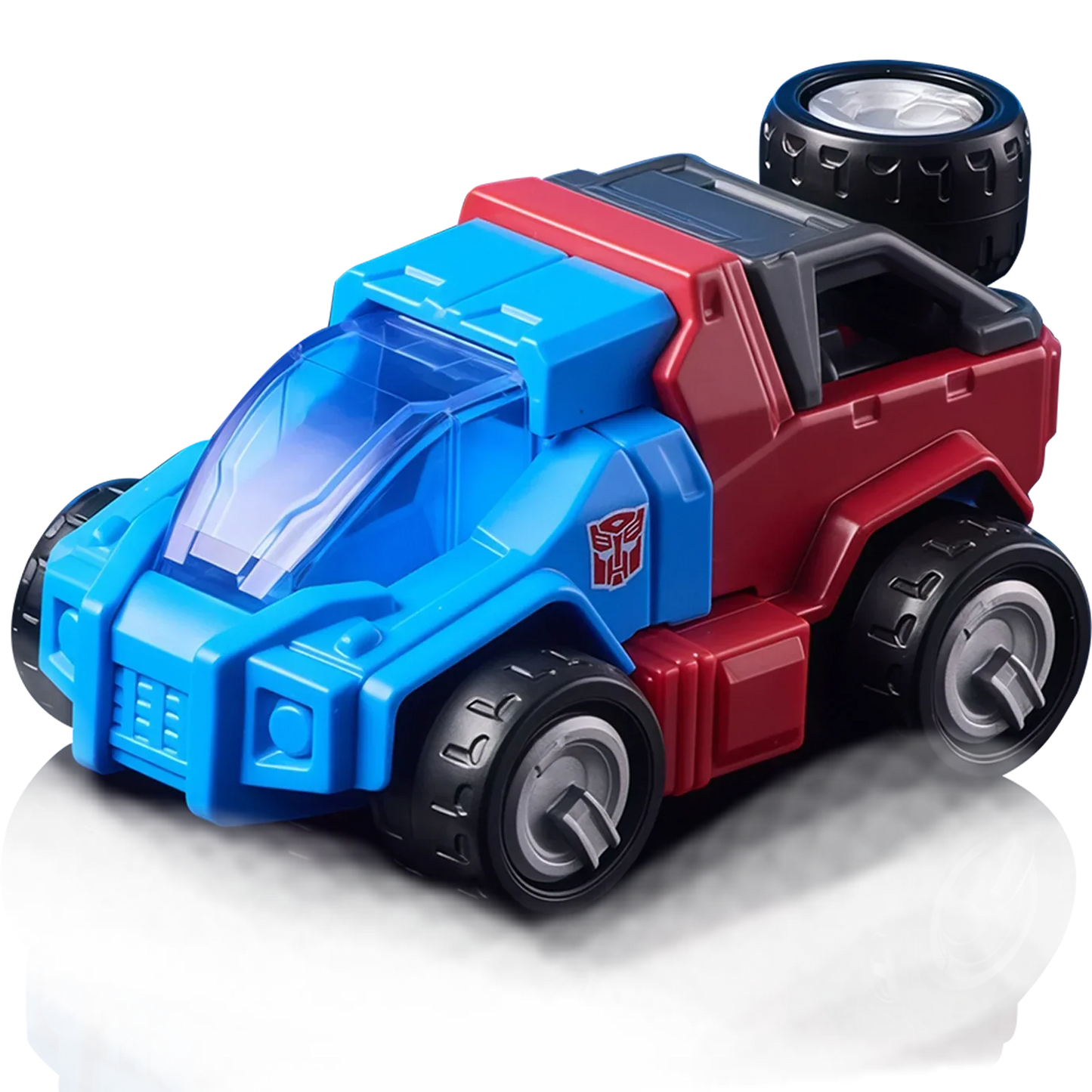 Blokees Transformers Model Kits Blokees Wheels C01 Roll Out Box Trading Figure Set of 12