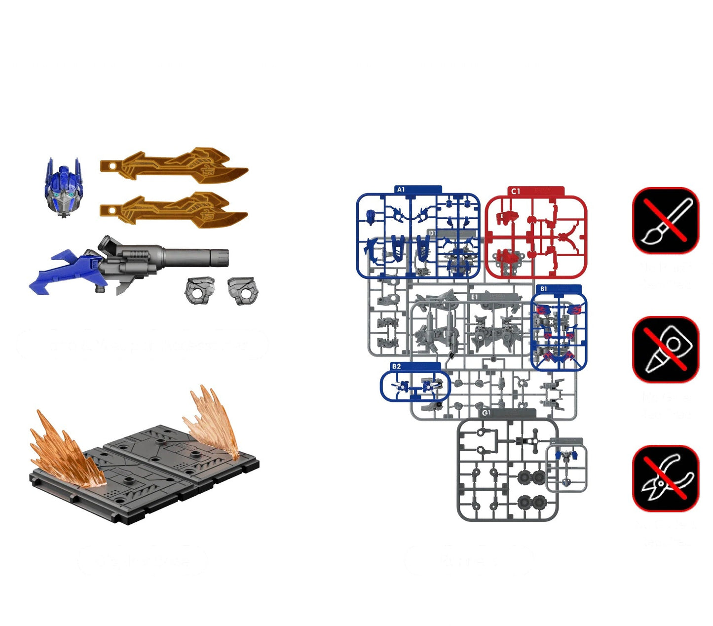 Blokees Transformers Classic Class #09 Optimus Prime (Transformers 2007) Model Kit