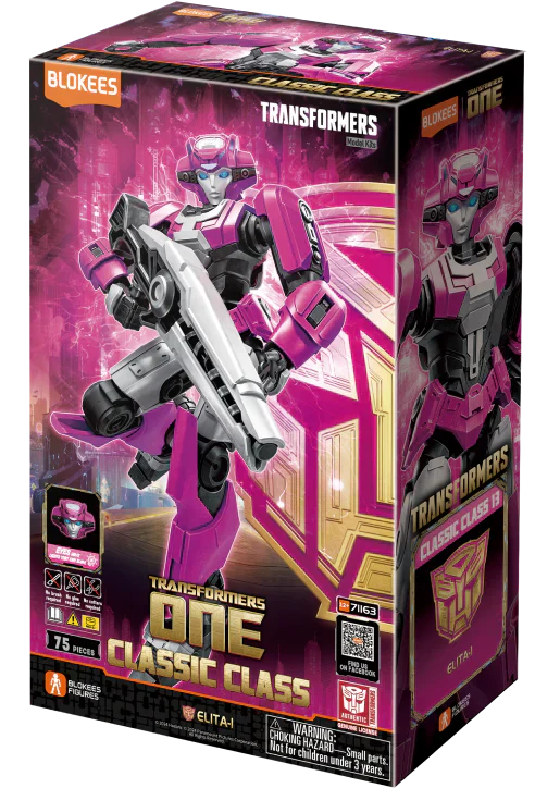 Blokees Transformers Classic Class #13 Elita-1 (Transformers One) Model Kit