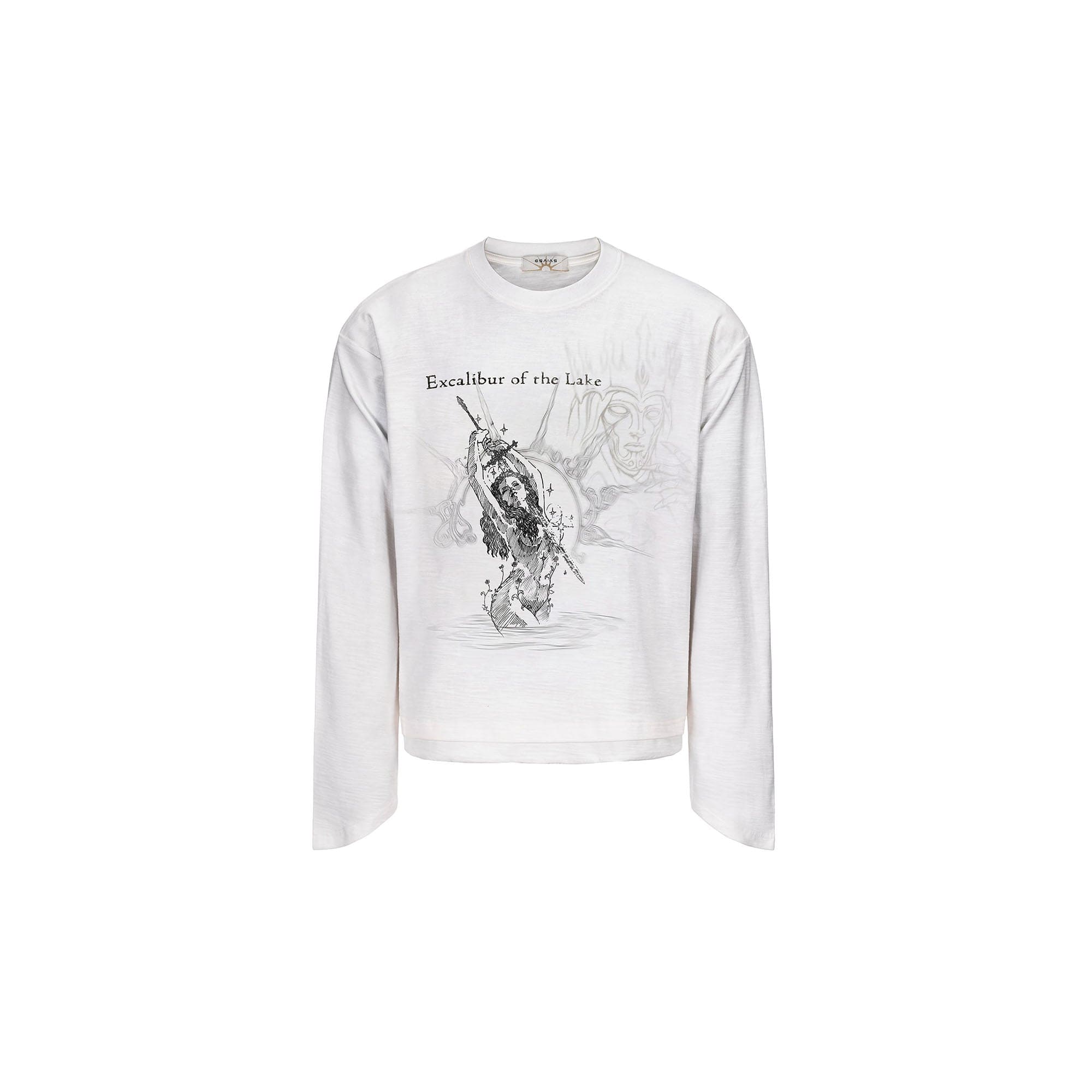 ESAIAS Excalibur Graphic Tapered Cuff Long-Sleeve Tee