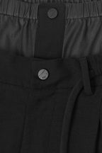 RELABEL Double-Waist Tencel-Acetate Shorts