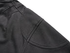 UNDERWATER Distressed Spliced Fallen Armor Zip-Up Hoodie