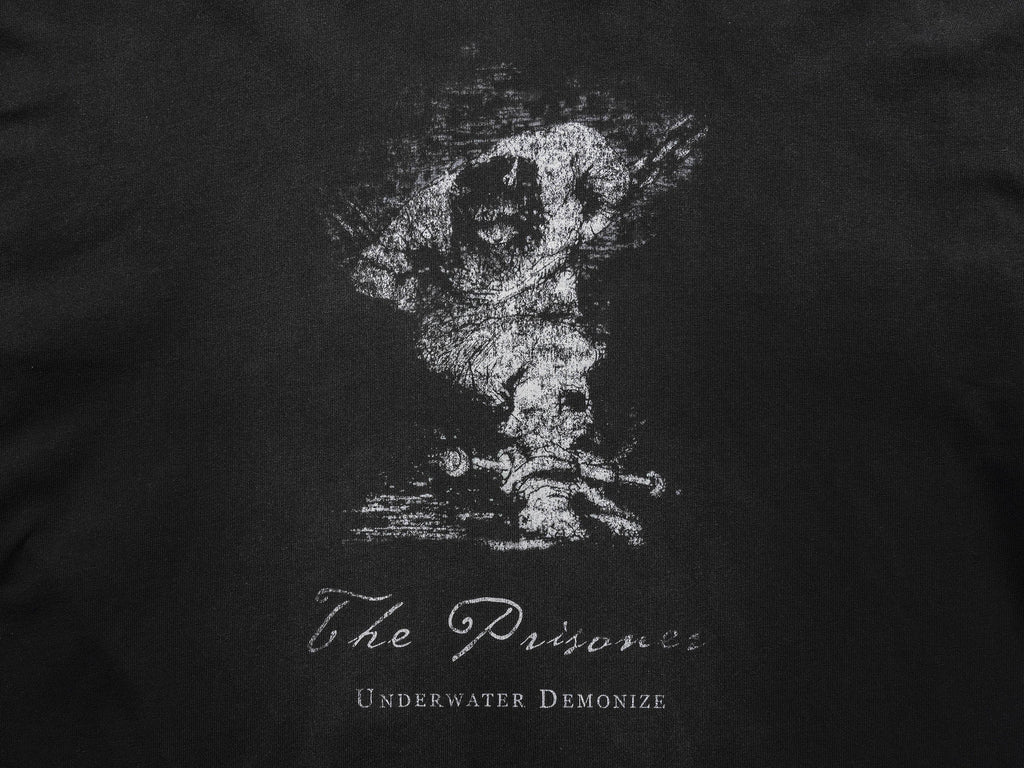 UNDERWATER The Prisoner Distressed Layered Hoodie