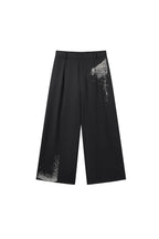 JIECHI Diamond Wide-Leg Pants