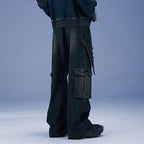 DND4DES Scimitar Rings Deconstructed Denim Cargo
