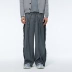 WHISTLEHUNTER Spliced Raw Edge Trousers