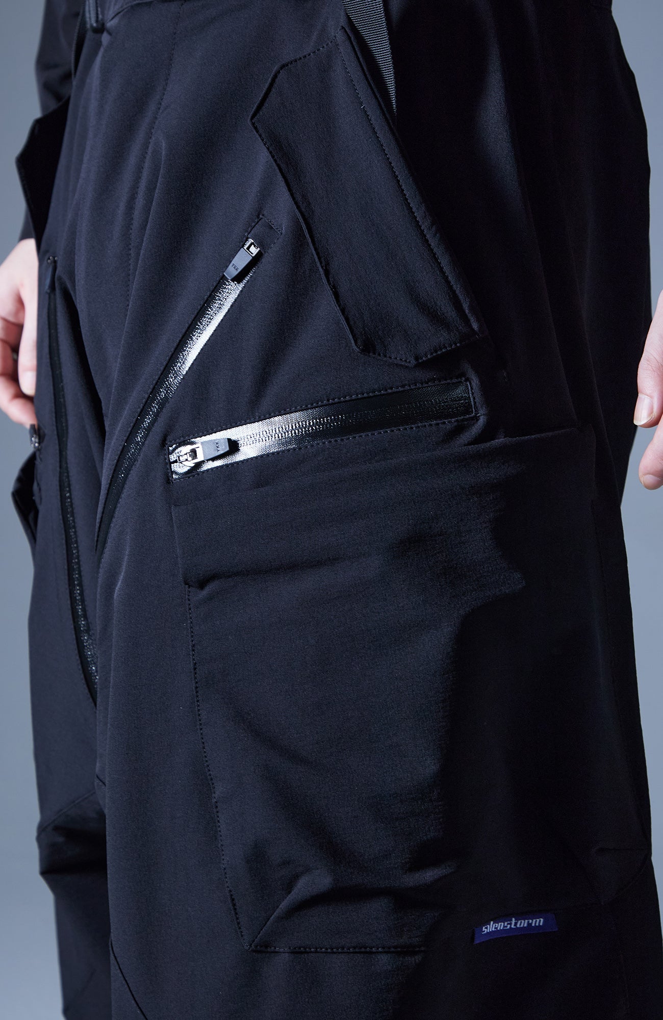 SILENSTORM Techwear Drop-Crotch Trousers