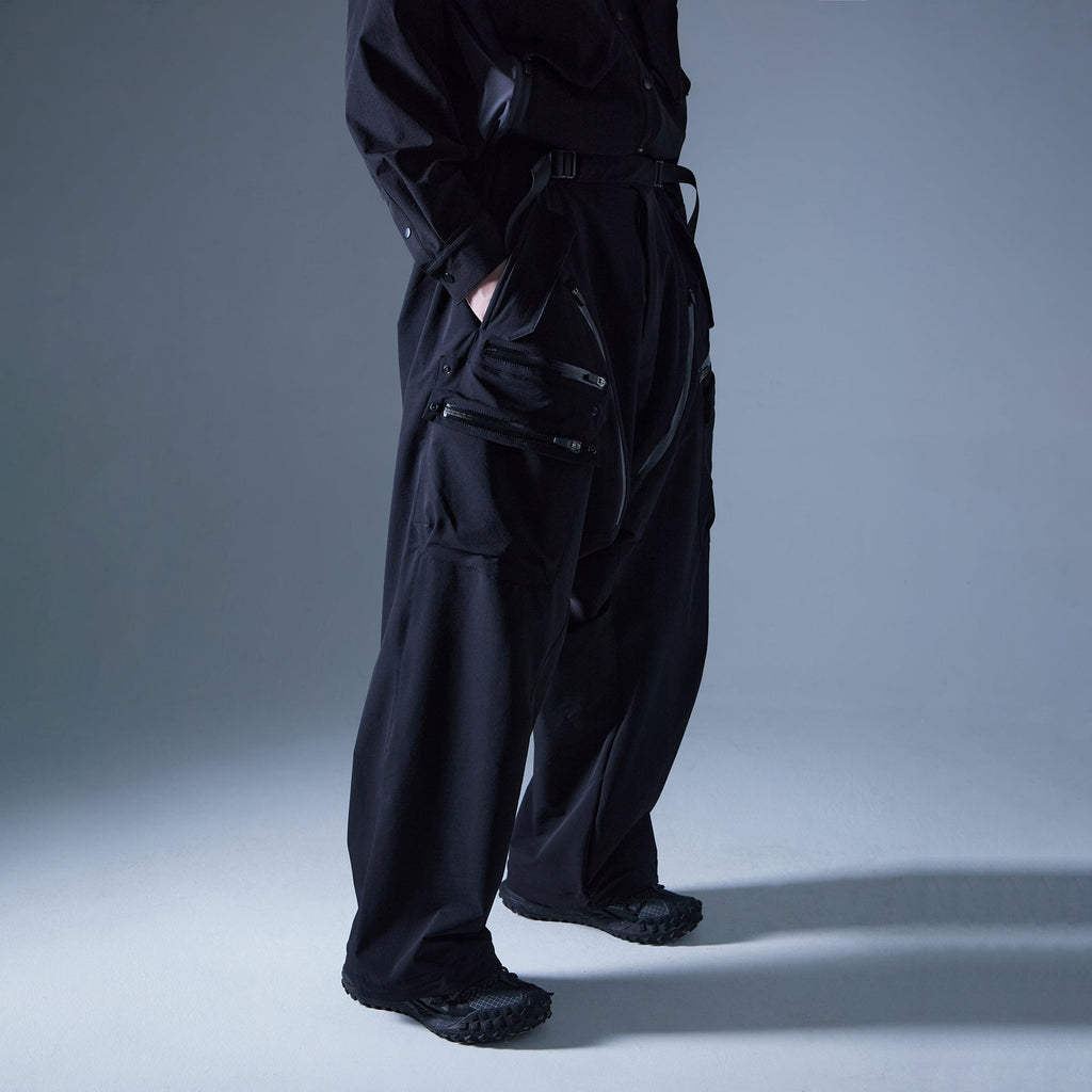 SILENSTORM Techwear Drop-Crotch Trousers