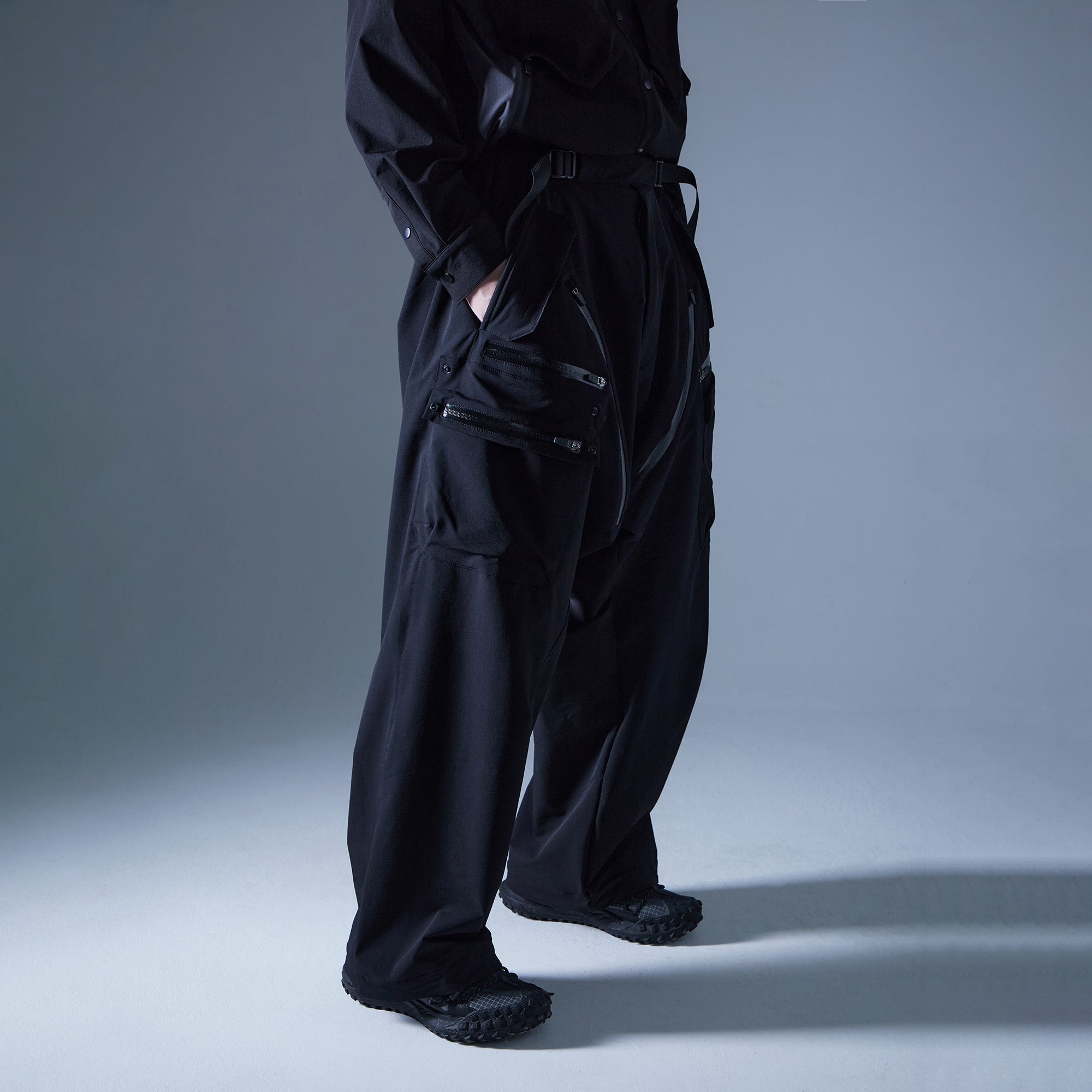 SILENSTORM Techwear Drop-Crotch Trousers