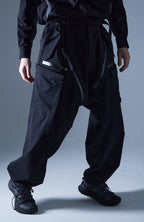SILENSTORM Techwear Drop-Crotch Trousers