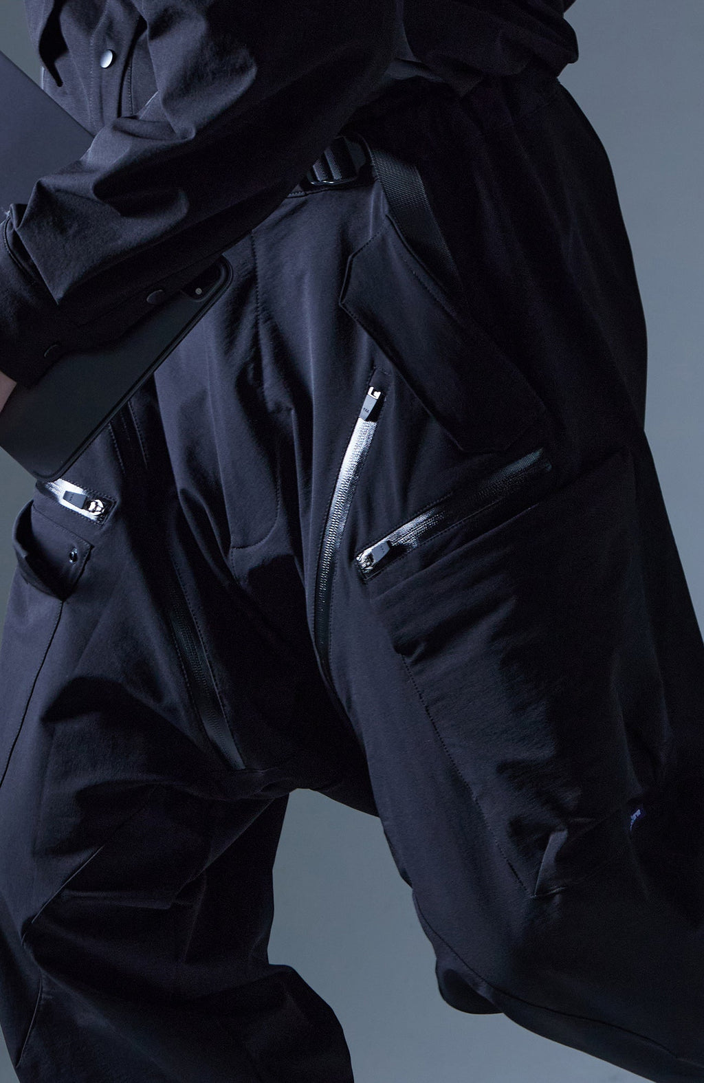 SILENSTORM Techwear Drop-Crotch Trousers
