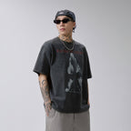 F2CE Washed Void Figure Graphic Tee