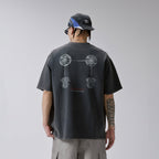F2CE Washed Void Figure Graphic Tee