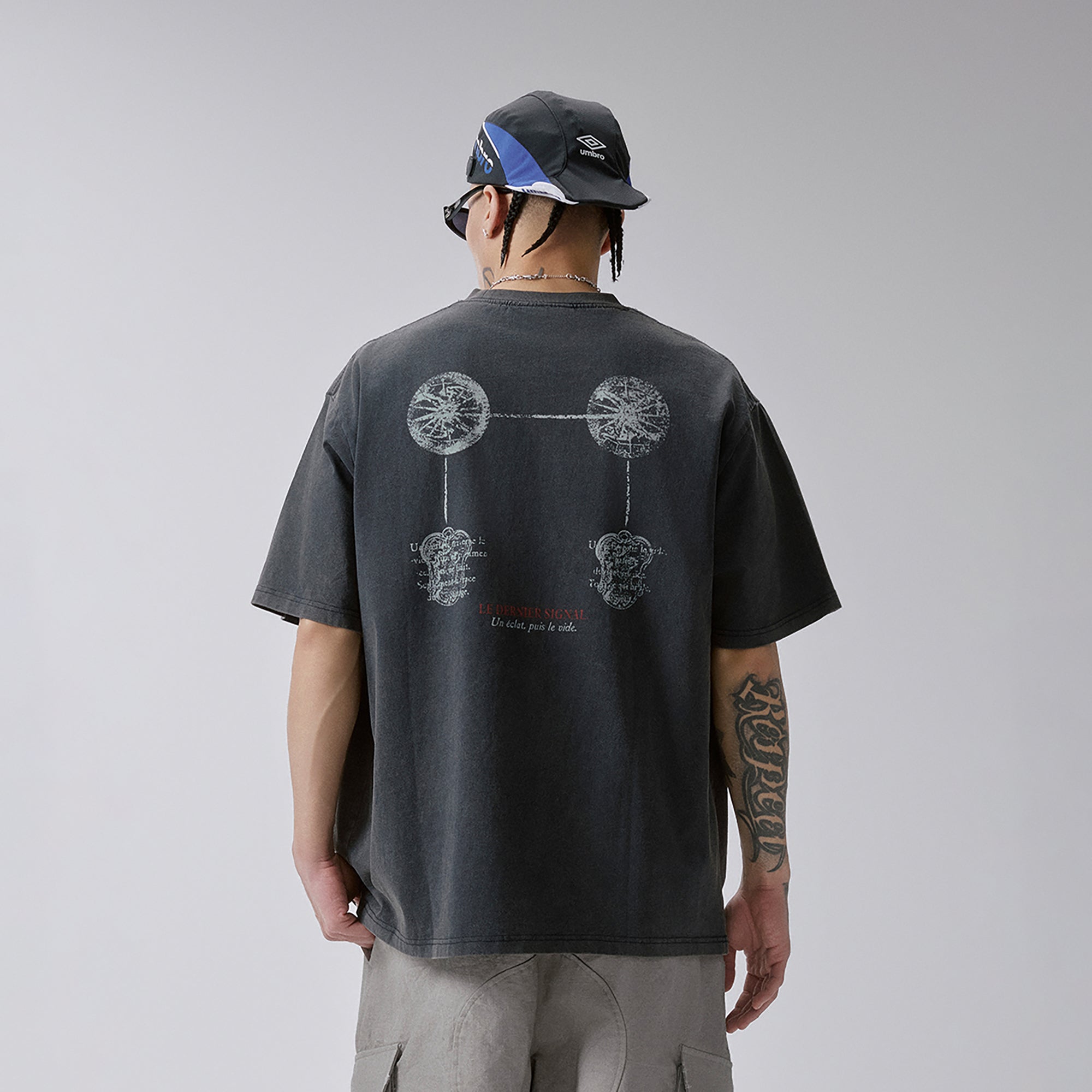 F2CE Washed Void Figure Graphic Tee