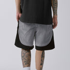 F2CE Metallic Nylon Panel Shorts
