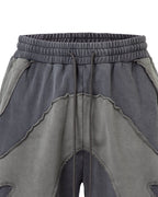 F2CE Distressed Spliced Shorts