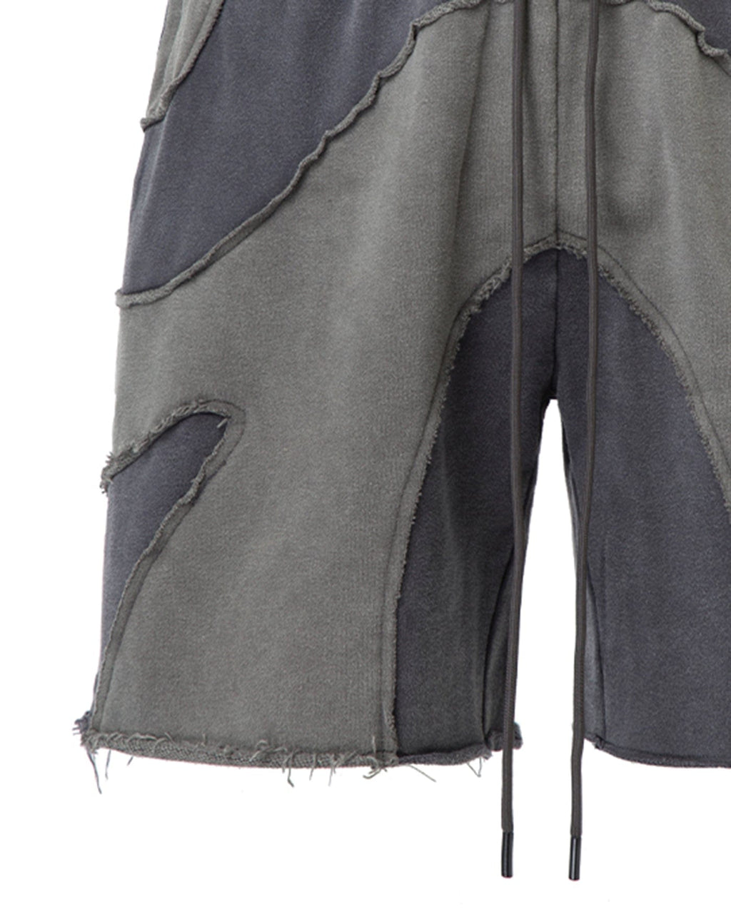 F2CE Distressed Spliced Shorts