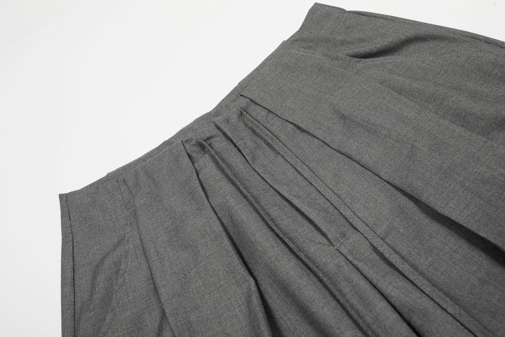 CLP Essential Pleated Drawstring Oversized Trousers