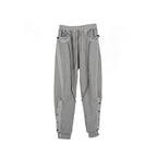 ERROR CODE ROBT Pleats Snap-Zip Side Sweatpants