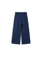 ALVNG AR ANTS Pleated Twill-Blend Wide Trousers