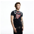 DND4DES Punk Stud Lips Print T-Shirt