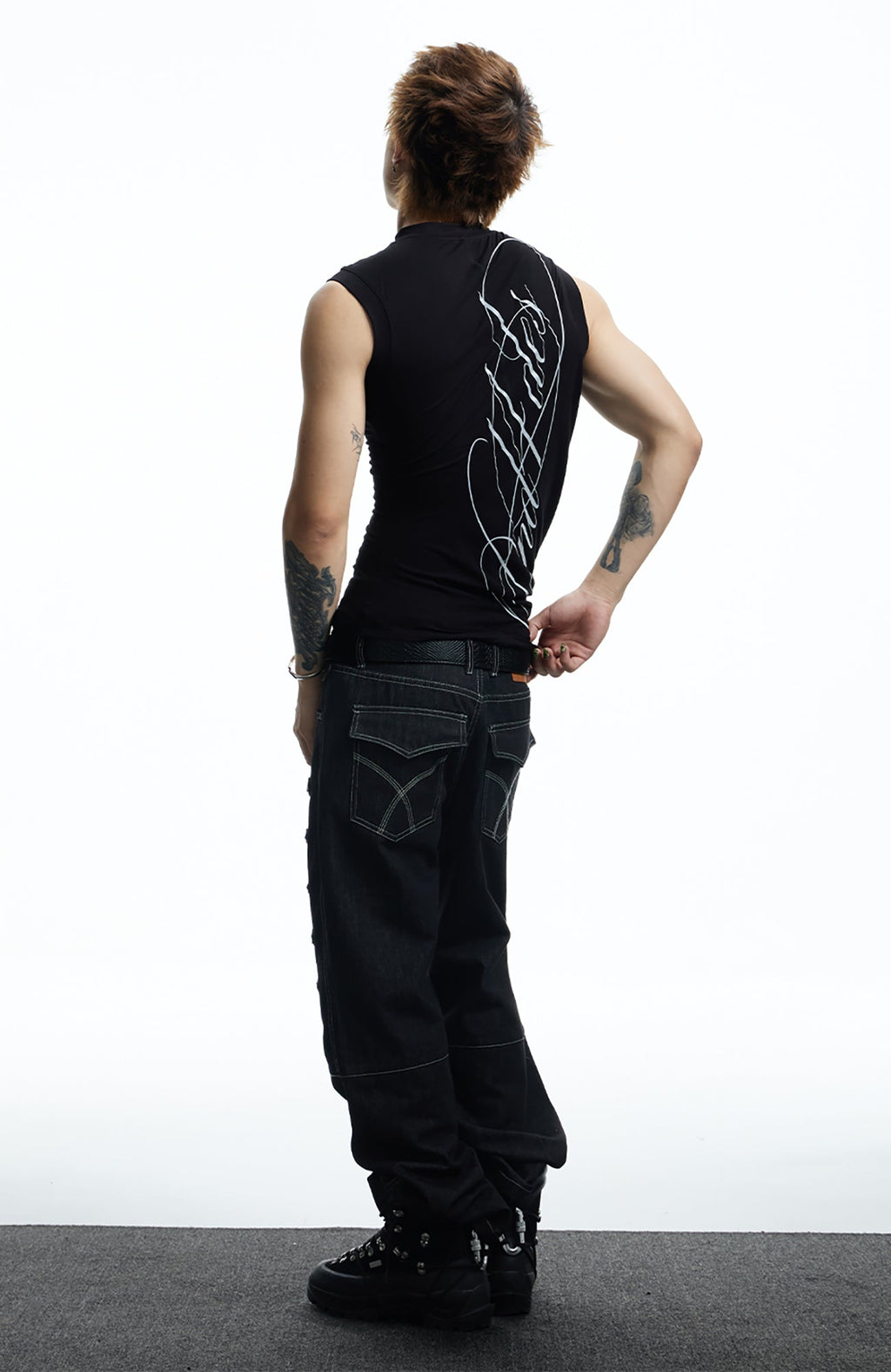 DND4DES Gothic Script Tank Top