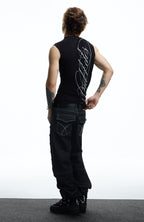 DND4DES Gothic Script Tank Top