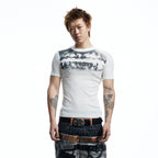 DND4DES Slim Opiate Teeth Graphic Tee