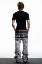 DND4DES Slim Bullet Graphic Wool-Blend Tee