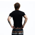 DND4DES Slim Bullet Graphic Wool-Blend Tee