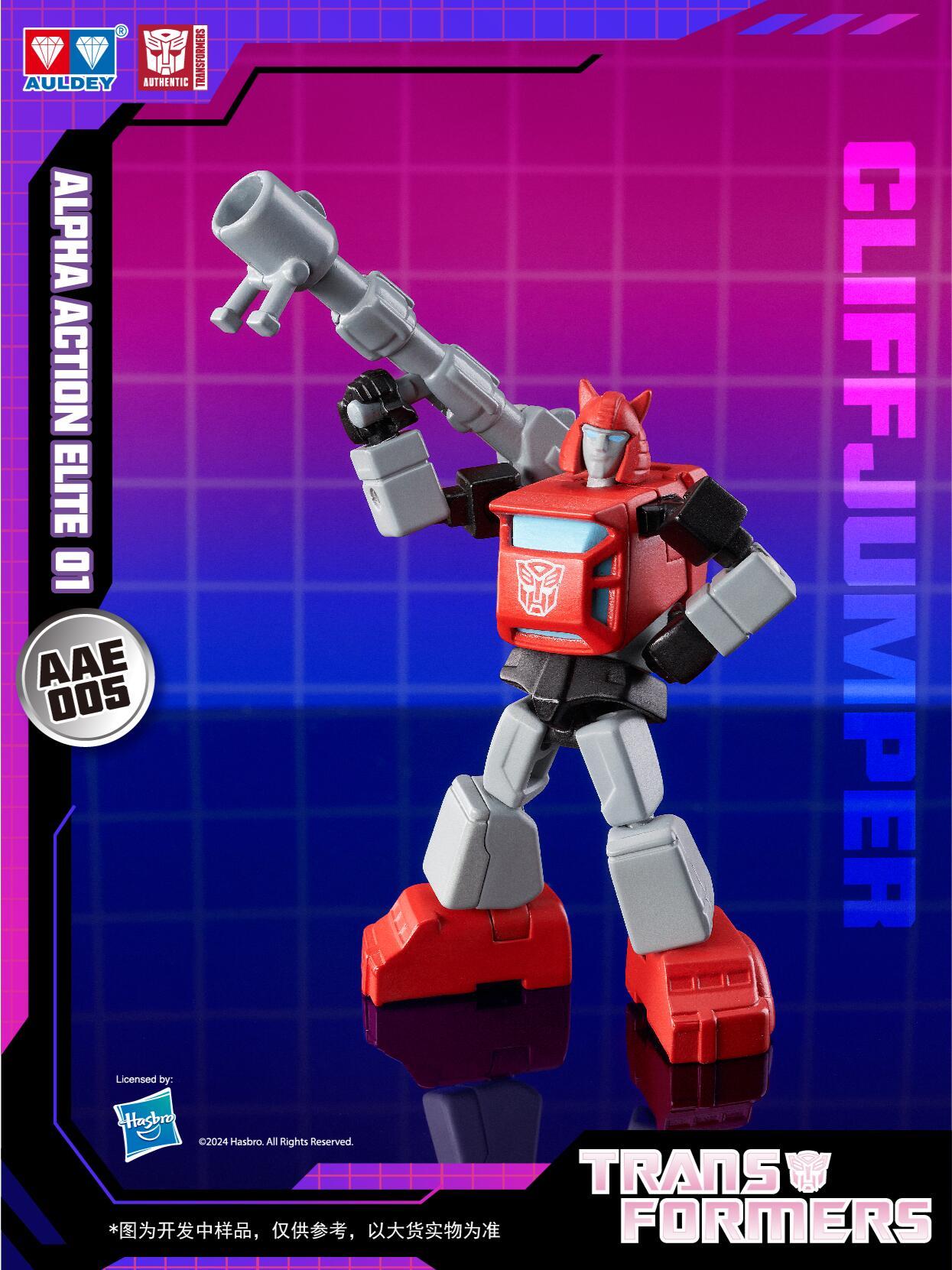 Auldey Transformers Alpha Action Elite Wave 1 Defend Iacon Trading Action Figure Set of 6