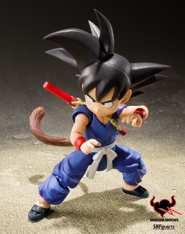 SDCC 2019 Bandai S.H. Figuarts Dragon Ball Z Son Gokou Kid Goku Blue Exclusive