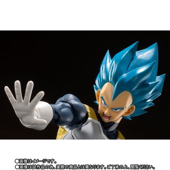 S.H. Figuarts Dragon Ball Super Broly Super Saiyan God Super Saiyan Vegeta Action Figure
