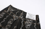 CYCYCY Serpentine Strap Buckled Flared Jeans