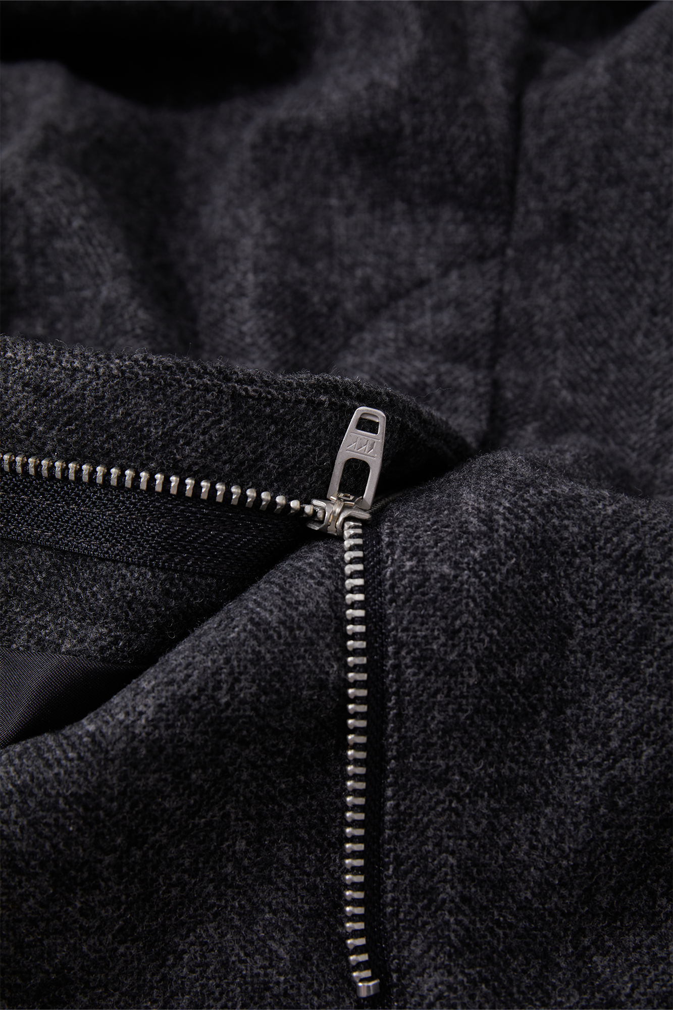 OPICLOTH Herringbone Pleated Wool-Blend Trousers