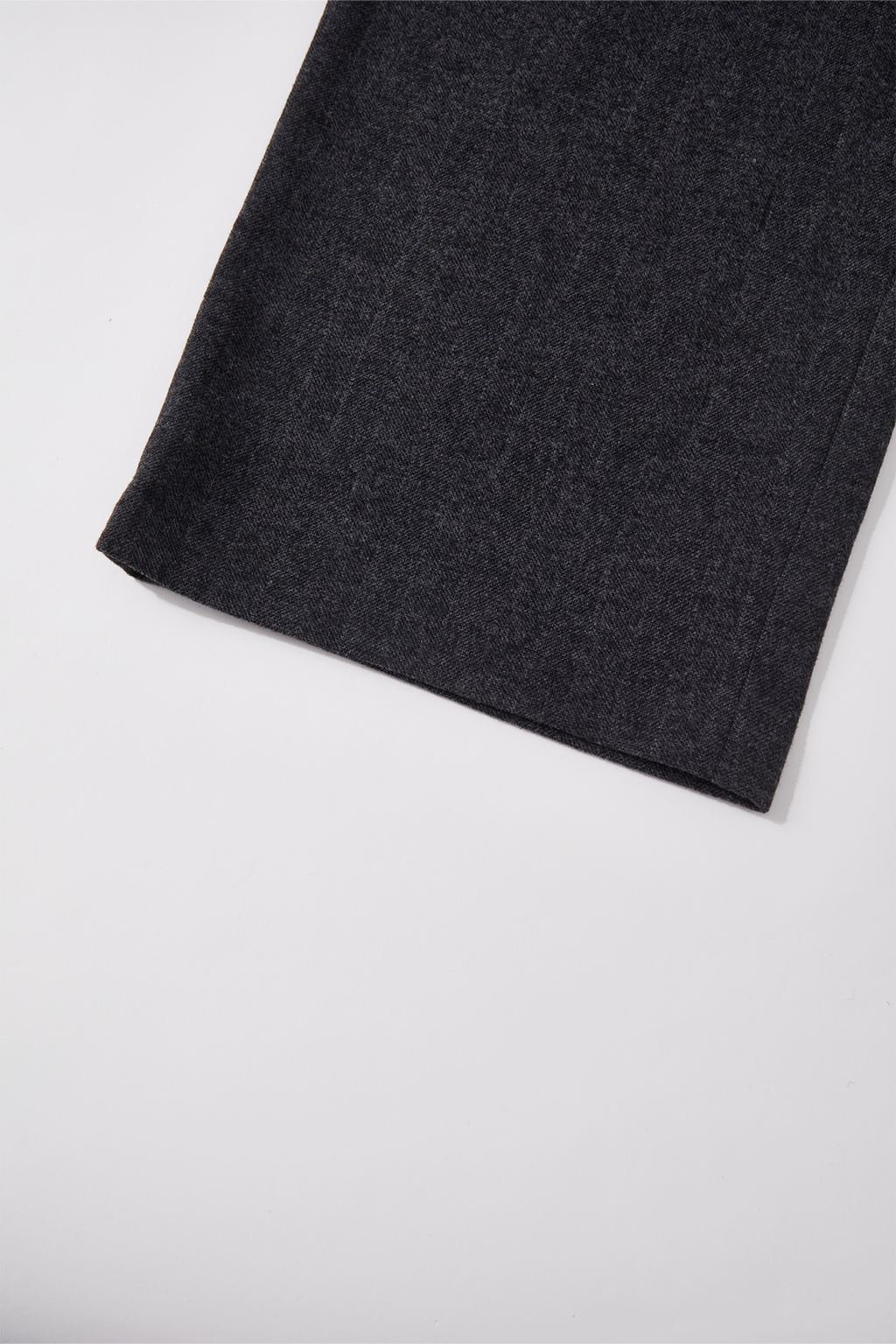 OPICLOTH Herringbone Pleated Wool-Blend Trousers