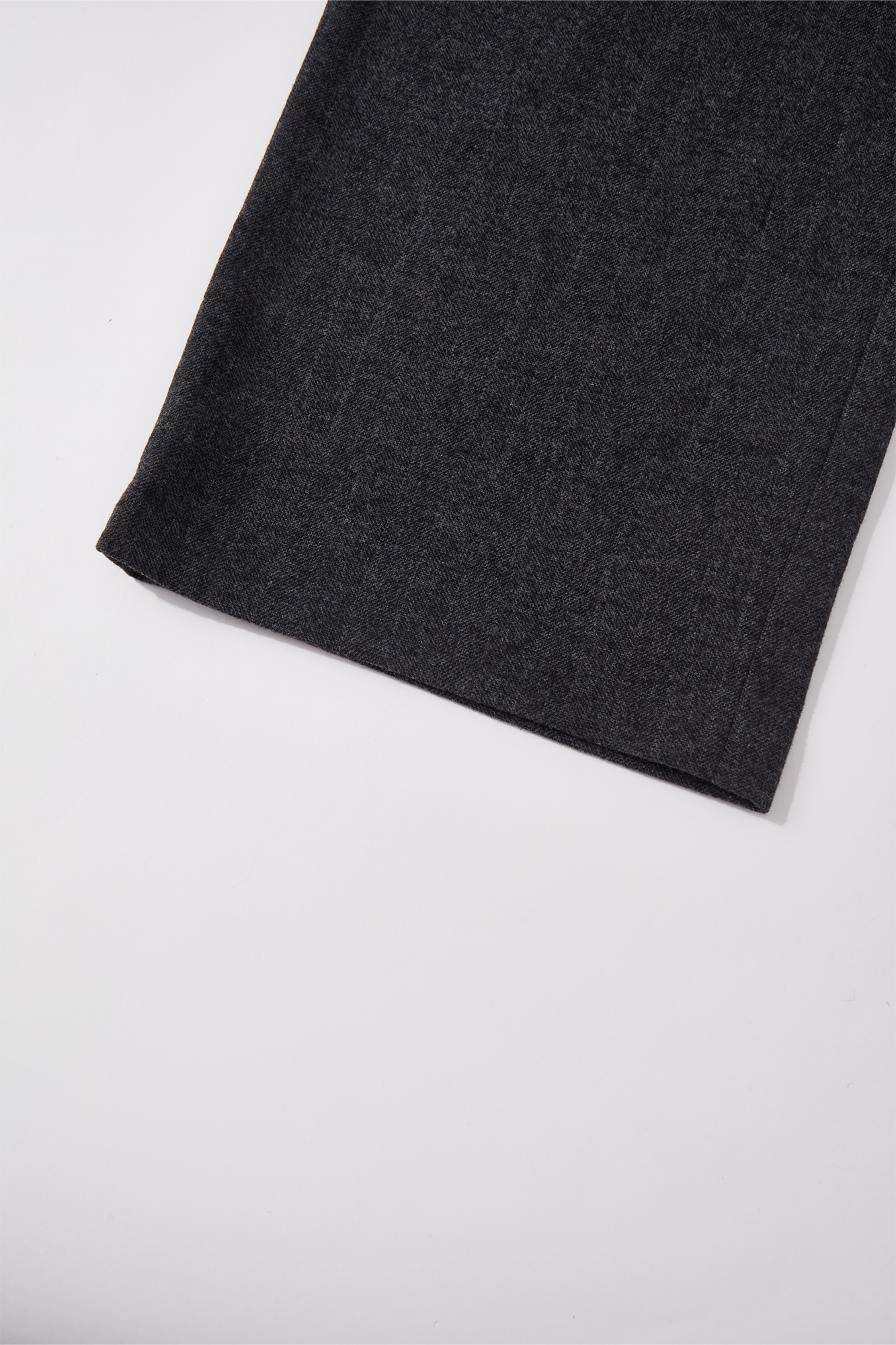 OPICLOTH Herringbone Pleated Wool-Blend Trousers