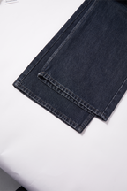 OPICLOTH Retro Washed Straight-Leg Jeans