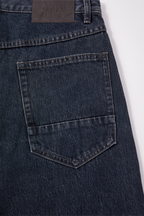 OPICLOTH Retro Washed Straight-Leg Jeans