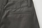 OPICLOTH Retro Curved-Cut Tailored Pants
