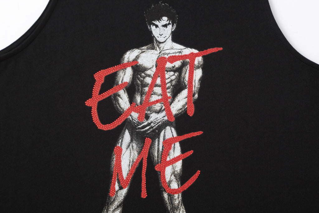 CLP Diamond Eat Me Graphic Tank Top