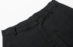 7440 37 1 Symmetrical Pleats Drop-Crotch Jeans