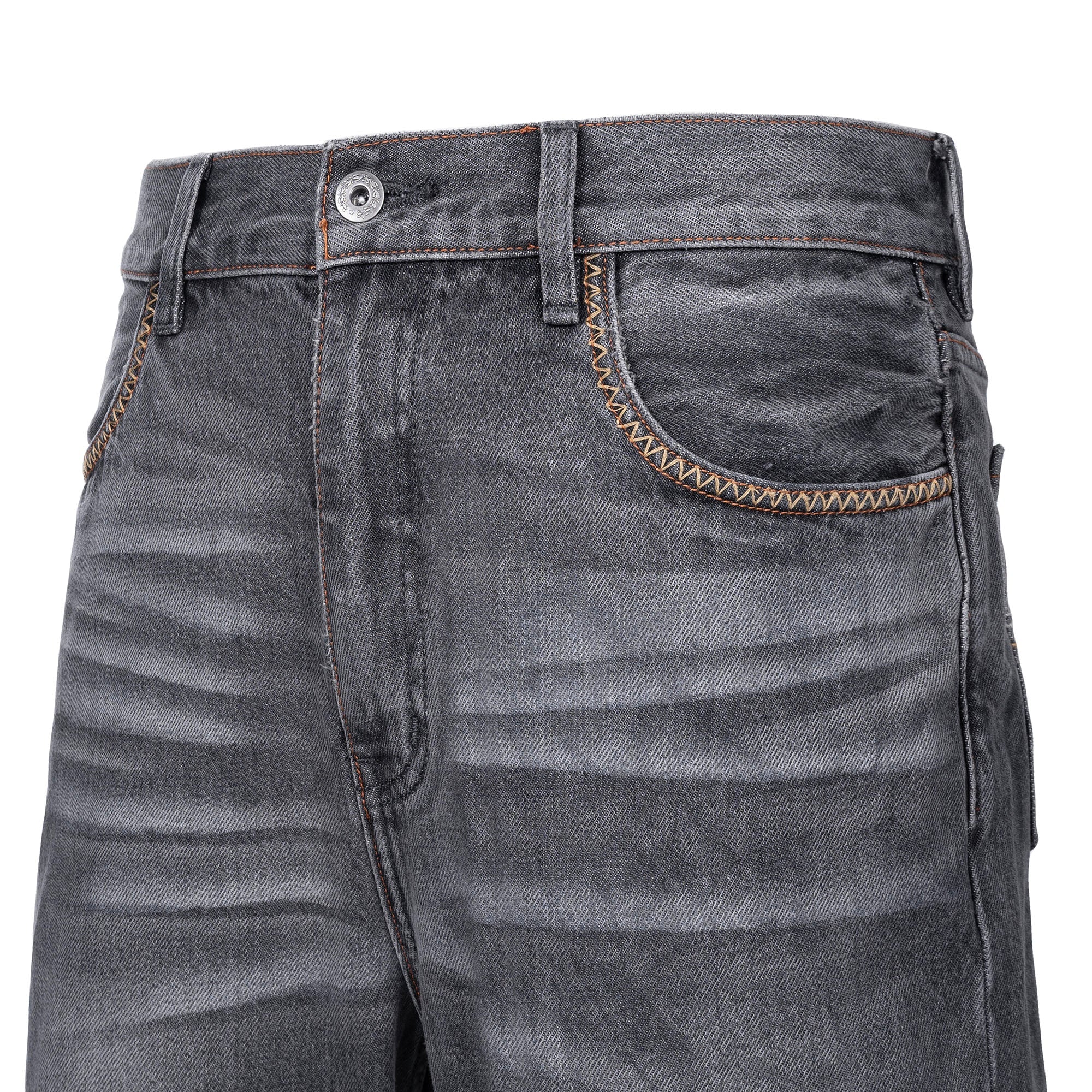 CATSSTAC Classic Whiskering Washed Jeans